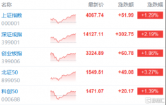 A股收评：探底回升！深证成指涨219%光伏板块迸发